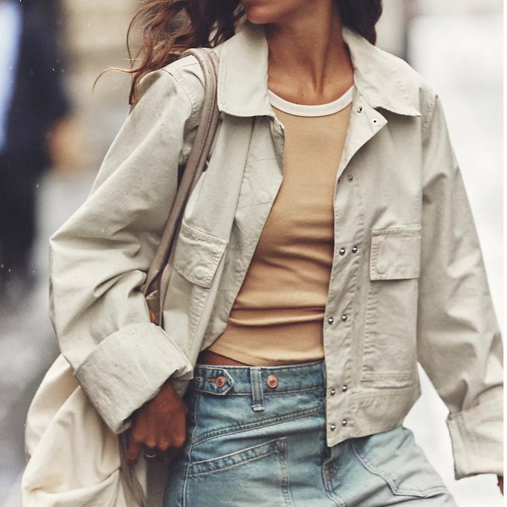 free people Suzy Linen Jacket
